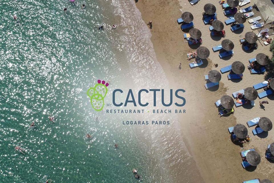 Cactus Beach Paros Logaras Eksteriør billede